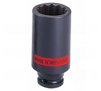 KING TONY 443024S Vaso 1/2 largo d'impacto Bi Hexagonal 3/4 pour professionnels et bricoleurs, idéal pour des travaux et des assemblages précis, version soigneusement sélectionnée