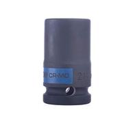 KING TONY 483521M Douille à Chocs Métrique 1/2" Longue Paroi Fine, 21 mm