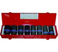 KING TONY 6458MP Coffret de Douilles Longues à Choc Métriques, Set de 8, 3/4"