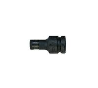 KING TONY Adaptador de Impacto 3/8" pour punta 1/4" L40 mm pour pros et bricoleurs, travaux précis en atelier, construction robuste