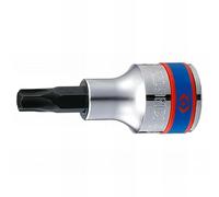 KING TONY Blister verre punta Torx 1/2" T60 pour pros et bricoleurs, avec construction robuste, outil robuste au quotidien