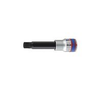 KING TONY Douille 1/2" punta XZN M6 largo 80 mm pour pros et bricoleurs, avec construction robuste, outil robuste au quotidien