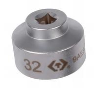 KING TONY Douille 3/8" pour filtro de huile 30 mm pour pros et bricoleurs, avec construction robuste, outil robuste au quotidien