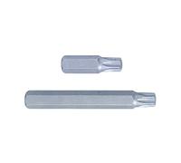 KING TONY Lot de 6 embouts Torx 168050T en alliage d'acier 10 mm T50 mm Longueur 80 mm