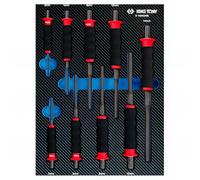 King Tony - Plateau EVAWAVE de 9 chasse-goupilles gainés - D.2 à 14 mm