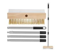 King Tool - Brosse de nettoyage pour four à pizza - Instrument en pierre de 149 cm - Nettoie efficacement les fours et les grilles, la chaleur pour le barbecue domestique