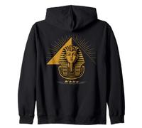 King Tut Pyramide Toutankhamon Camel Caravane Vintage Sweat à Capuche
