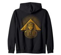 King Tut Pyramide Vintage Toutankhamon Pyramides de Gizeh Sweat à Capuche