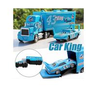 (King Uncle)Cars 2 3 Movie Series Car Toys Set, Mcqueen The King Chick Hicks Mack Truck Uncle Truck & Sports Car Toys For Kids Boys