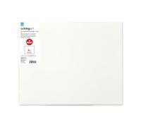 Kingart 806-6 Lot de 6 toiles tendues Blanc 40,6 x 50,8 cm