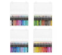 KINGART Lot de 580-48 bâtons de gel, 48 couleurs uniques, solubles dans l'eau, crémeux et inodores, utilisation sur papier, bois, toile et plus encore