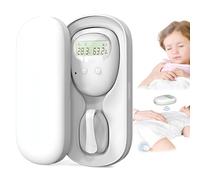Kingbar Alarme sans Fil pour énurésie Nocturne, Son Et Vibration De 80 DB, Rechargeable par USB, Zone d'action De 10 à 20 M, Alarme énurésie pour Enfants, Personnes âgées