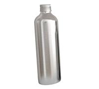 KingbeefLIU Conteneur De Lotion Cosmétique Liquide De Stockage De Bouteille en Aluminium Portable De Bouteille en Aluminium Vide avec Le Couvercle Argent 100ml