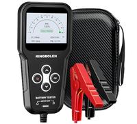 KINGBOLEN BM520 6 V/12 V/24 V, tester per batterie auto, 100 - 2000 CCA per auto, con test di stato della batteria, test di carica, alternatori, per auto, moto, ATV, SUV, camion, barca