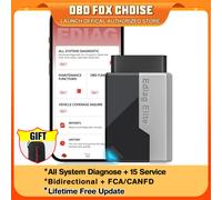 KINGBOLEN EDIAG ELITE Mise à jour gratuite à vie Tous les systèmes Outil de diagnostic automobile Bidirectionnel Scanner OBD2 15 services Testeur actif TYPE 2