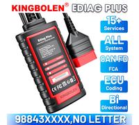 KINGBOLEN EDIAG PLUS THINKCAR ThinkDiag 2 Système complet Protocole CanFD 15 services de réinitialisation Scanner OBD2 Mise à jour gratuite pendant 1 an Codage bidirectionnel de l'ECU Outil de THINKDI