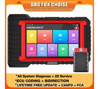 KINGBOLEN K7 Analyseur OBD2 Codage de l'ECU Essai actif 28 réinitialisations Réinitialisation AF TOUT Système Outils de diagnostic Mises à jour gratuites à vie tools diagnostic auto valise KINGBOLEN K