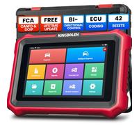 KINGBOLEN K8 Elite Valise Diagnostic Auto, OBD2 Diagnostic Français pour système Complet avec 42+ Réinitialisations, Codes ECU, Contrôle Bidirectionnel, CANFD＆DOIP, Mise à Jour Gratuite à Vie