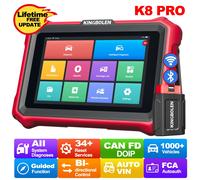 KINGBOLEN K8 PRO tout le système outil de diagnostic de numérisation bidirectionnelle Scanner OBD2 34 + réinitialiser Test actif codage ECU FCA CAN FD & DOIP K8 Elite