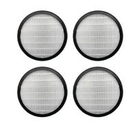 KingBra Lot de 4 filtres de rechange HEPA 2 en 1 H13 compatibles avec Pure Enrichment PureZone Halo Model PEAIRDSK