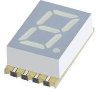 Kingbright Afficheur 7 segments jaune 7.62 mm 1.95 V Nombre de chiffres: 1 KCSA03-107