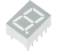 Kingbright Afficheur 7 segments jaune 9.9 mm 1.95 V Nombre de chiffres: 1 SC39-11SYKWA