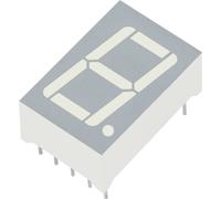 Kingbright Afficheur 7 segments rouge 13 mm 2 V Nombre de chiffres: 1 SC52-11EWA