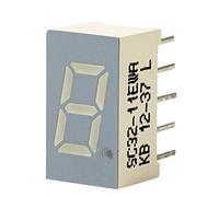 Kingbright Afficheur 7 segments rouge 2 V SC32-11EWA