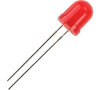 Kingbright LED rouge rond 8 mm 100 mcd 30 ° 30 mA 2 V