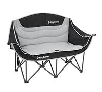 KingCamp Chaise de camping Duo Deluxe - Double salon - 2 personnes - Chaise pliante - 200 kg