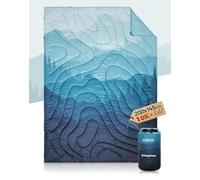 KingCamp Couverture de Camping Imperméable et Légère,Pliable,Compacte,Couverture Thermique,Couverture de Voyage,pour Plage, Randonnée,Voiture,Extérieur et Intérieur,200 x 145 cm,Vallée