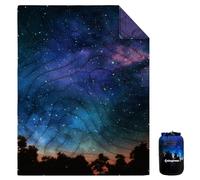 KingCamp Couverture de voyage ultra légère, couverture de camping d'extérieur chaude et imperméable, compacte, petite taille une fois pliée pour le camping, le bureau, la maison, l'extérieur