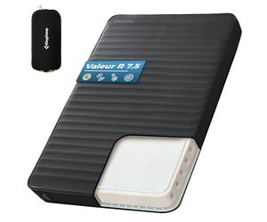 KingCamp Matelas de Camping Auto-gonflant - Matelas Gonflable en Mousse - Double (200,9 x 127,8 x 7,6 cm) - Portable - Grand Matelas épais et Chaud pour Camping, randonnée, Voyage, intérieur