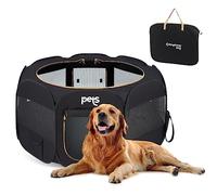 KingCamp Parc pour Chiot Pliable 127 cm, Enclos Portable pour Grand Chien,L
