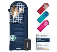 KingCamp Sac de Couchage Enfant en Flanelle et Coton 3-4 Saisons, Hiver Compact Couverture pour Camping Voyage Tentes Randonnée Extérieur Intérieur, 170 * 70cm