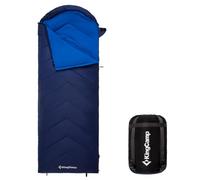 KingCamp Sac de Couchage Hiver 3 Saisons Sac de Couchage Adulte Enfant Sac de Couchage de Camping Rectangulaire Ultra Léger Sleeping Bag Chaud pour Hiking Trekking Randonnée Voyage Interieur Extérieur