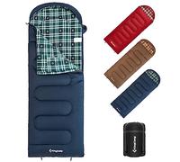 KingCamp Sac de Couchage Unisexe pour Adulte - 400 g - Bleu Marine - Taille L