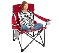 KingCamp Sac de Transport Pliable surdimensionné pour chaises de Camping et d'extérieur rembourrées Rouge