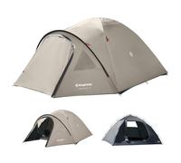KingCamp Tente de Camping ultralégère pour 4 Personnes de 135 cm de Haut, Tente de Trekking en polyuréthane 3000 mm, Design dôme étanche avec Ventilation améliorée pour Les Aventures en Plein air