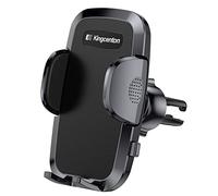 Kingcenton Support Telephone Voiture Grille aération, Porte Telephone Voiture Tableau de Bord Rotation 360°,Support à Voiture Téléphone pour iPhone Samsung Huawei Xiaomi Smartphone, etc
