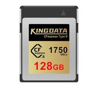 KINGDATA CFexpress Type B 128 Go Carte Mémoire, Enregistrement vidéo RAW 4K/8K, CF Express Memory Card pour Caméras Professionnelles