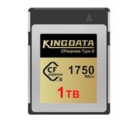 KINGDATA CFexpress Type B 1To Carte Mémoire, Jusqu'à 1750 Mo/s en Lecture, Enregistrement vidéo RAW 8K 4K, CF Express Memory Card pour Appareil Photo