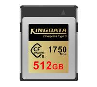 KINGDATA CFexpress Type B 512Go Carte Mémoire, Jusqu'à 1750 Mo/s en Lecture, Enregistrement vidéo RAW 8K 4K, CF Express Memory Card pour Appareil Photo