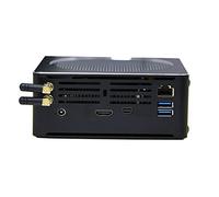 KINGDEL Compact Mini PC, Ordinateur Personnel Six Cores i7 de 8e génération, 16 Go de RAM, SSD 128 Go, 4096x2304, Capacité de Moniteur Double 4K, 4 * USB3.0, DP, HD, LAN, Wi-FI
