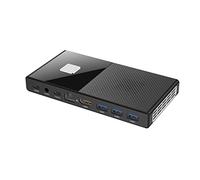 KINGDEL M6 Mini PC de Poche N100/N200 Processeur 4Cores 6 Mo Cache Max 3,40 GHz, 16 Go RAM 128 Go SSD, 3xUSB3.1 1xHD 1xType-C, Support Graphique UHD 4K