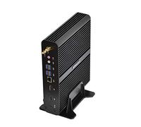 KINGDEL Mini-Ordinateur de Bureau NC860, Mini PC sans Ventilateur avec processeur Core i7-10510U 10e génération, 32 Go de RAM, 256 SSD GB, 4K 4096x2304, Port HD, DP, boîtier entièrement métallique