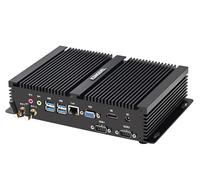 KINGDEL Mini PC, PC Domestique Core i7 de 8ème génération, 32GB RAM 1TB SSD 4096x2304, 2xCOM RS232, 4xUSB 3.0, Port HD, VGA, Wi-FI