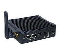 KINGDEL NC50 Mini PC Fanless Desktop Computer Celeron N3160 Processor Quad Cores 1.60GHz 2MB Cache Dual LAN HD DP, Barebone