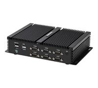 KINGDEL NC7000 Mini Ordinateur Puissant Core i5 8ème génération 4 cœurs Max 3,4 GHz 6 Mo de Cache CPU 8 Go DDR4 RAM 256 Go SSD 4K/6xCOM/HD/VGA/WOL/Restore Perte d'énergie AC