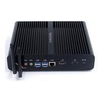 KINGDEL NC860 Fanless Mini PC, Ordinateur de Bureau Mince, Processeur Core i7-8550U 8ème génération 4 cœurs, 16Go DDR4 RAM, 128Go SSD, 4K 4096x2304, HD, DP, WiFi
